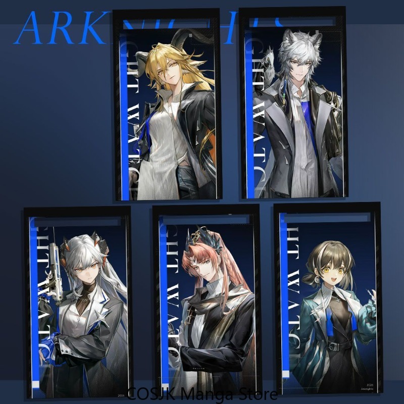 Anime Merchandise Figures - Anime Arknights: Endfield Access Acryl-Ausweiskarte, Spiel-Merchandise,