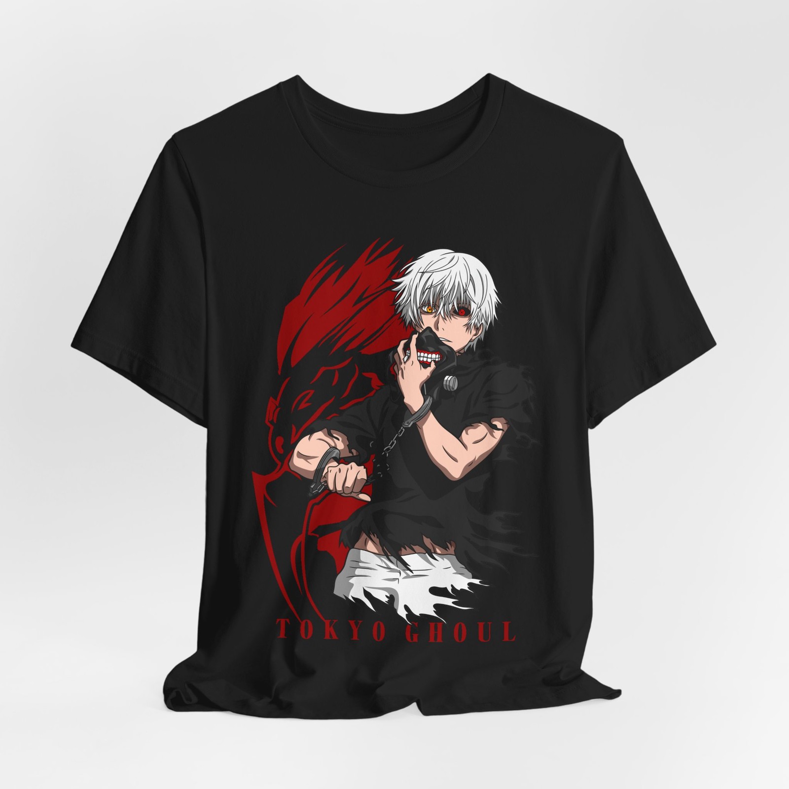 Anime Merchandise Shirt - Tokyo Ghoul Anime T-Shirt, Unisex Kurzarm-T-Shirt,