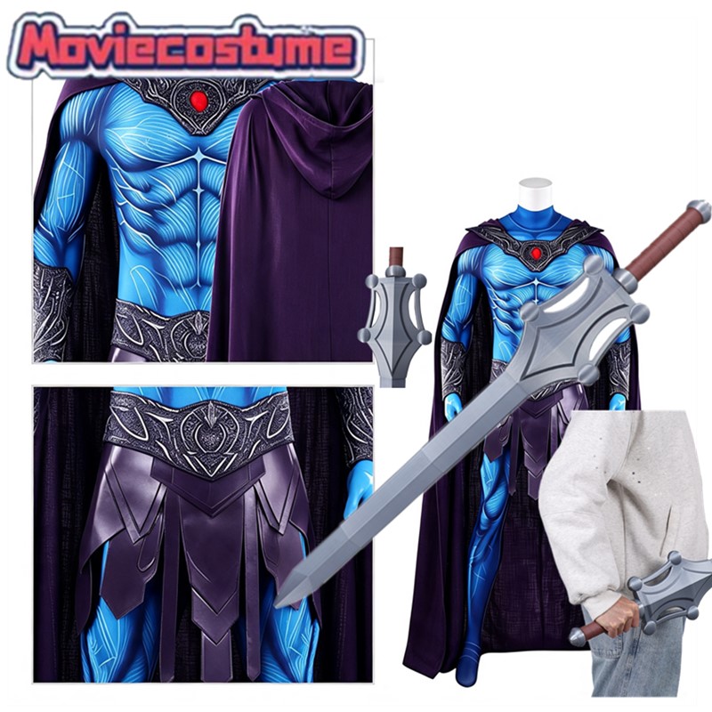 Cosplay Prop Sword - Masters 2026 Skeletor Cosplay König Overall