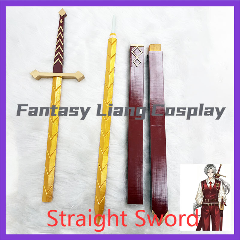 Cosplay Prop Sword - Game Limbus Company Lucio Cosplay-Requisite, gerades
