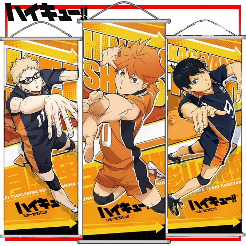 Haikyuu!! Wandrolle Cartoon To – Anime Merchandise Haikyuu Bewertung und Preis