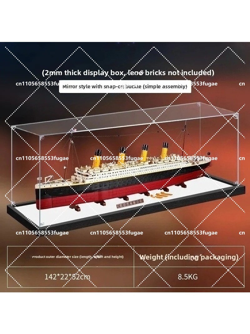 Geeignet für 10294 Titanic-Mod – Figure Display Box Bewertung und Preis