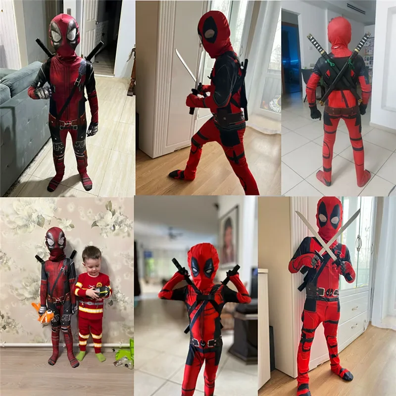 3-12 Jahre Kinder Deadpool Kos – Cosplay Prop Sword Bewertung und Preis